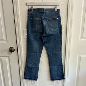 7 For All Mankind Dark Blue Jeans